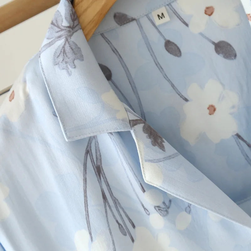 Women’s Cotton-Silk Pajama Set