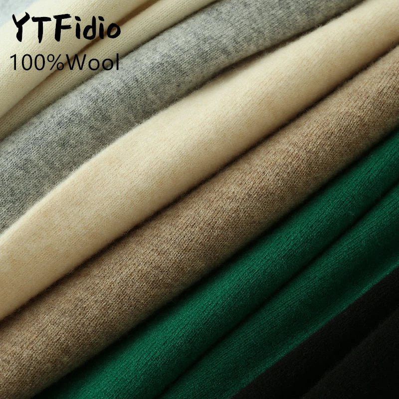 Wool V-Neck Sleeveless Knit