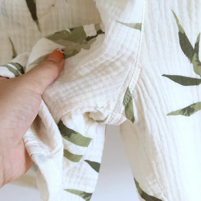 Women’s Pure Cotton Crepe Pajama Set