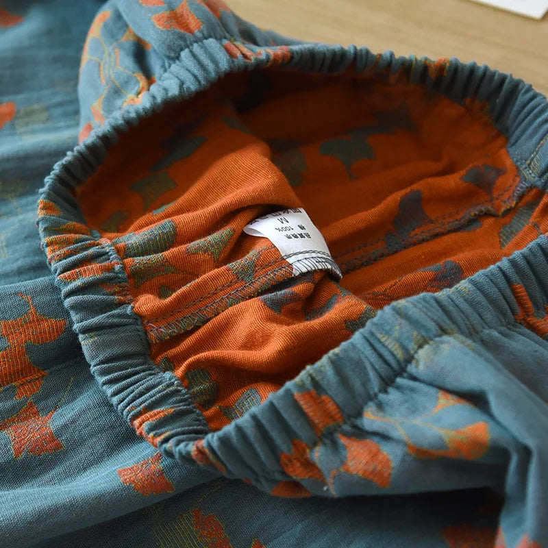 Women’s Cotton Jacquard Pajama Set