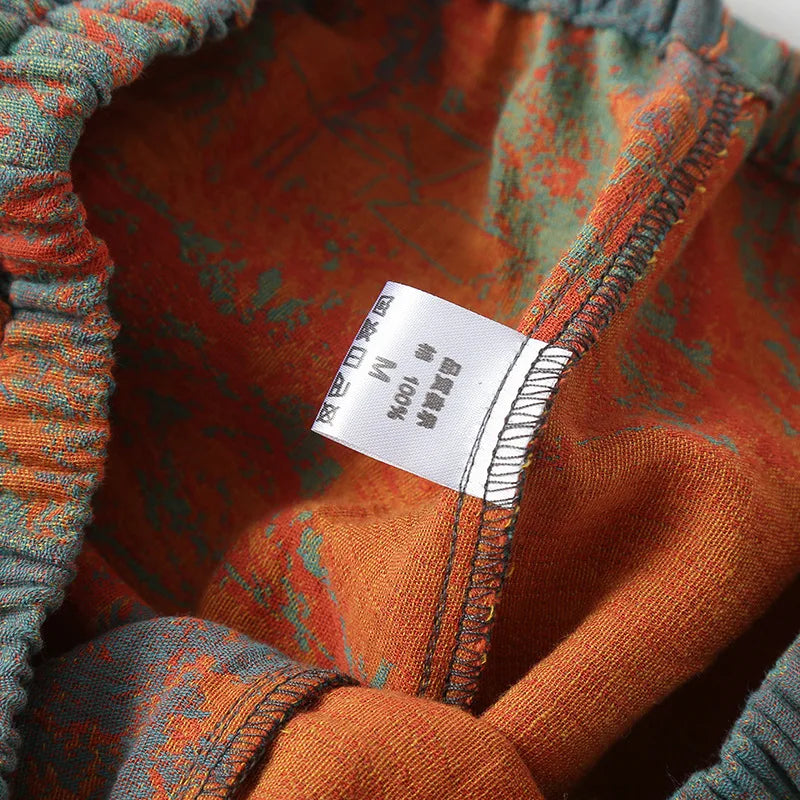 Women’s 100% Cotton Jacquard Pajama Set