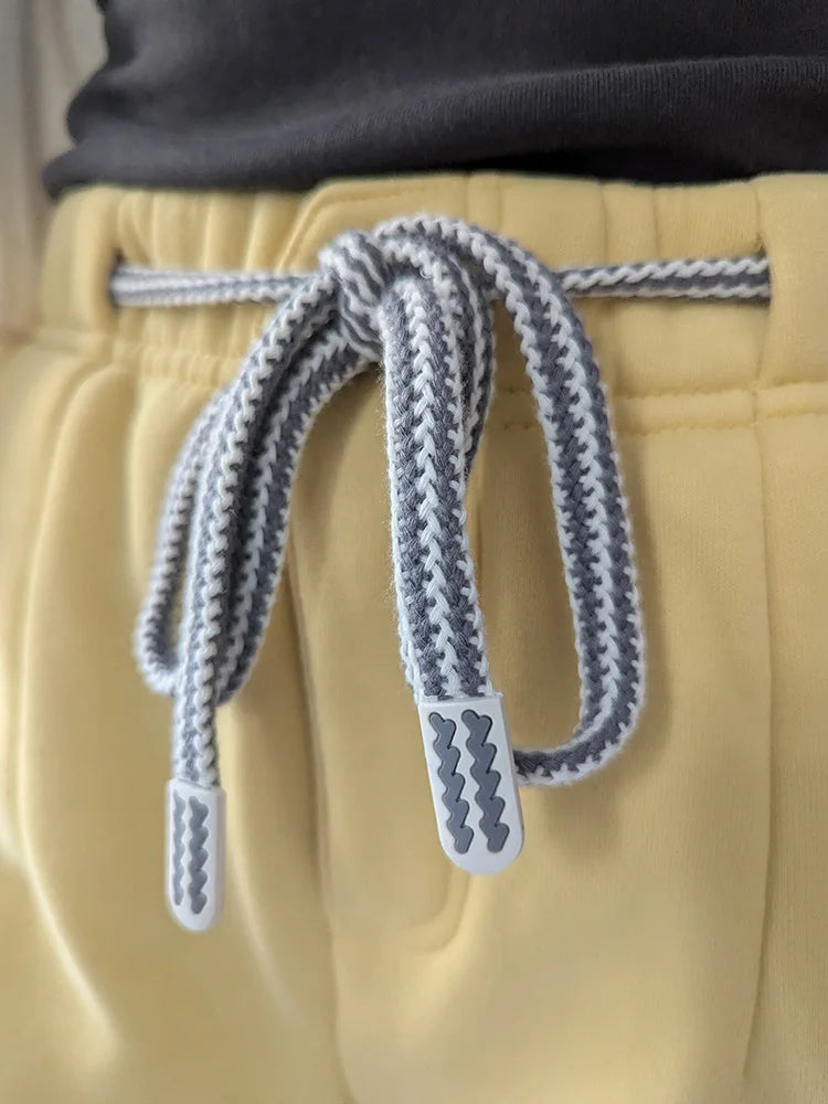 Wide-Leg Fleece Sweatpants