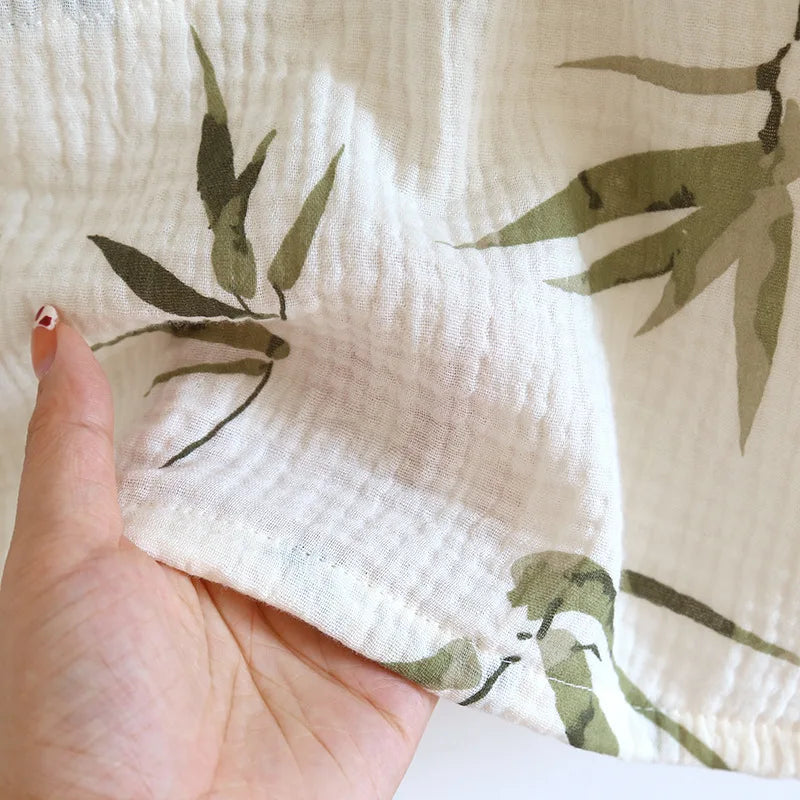 Women’s Pure Cotton Crepe Pajama Set