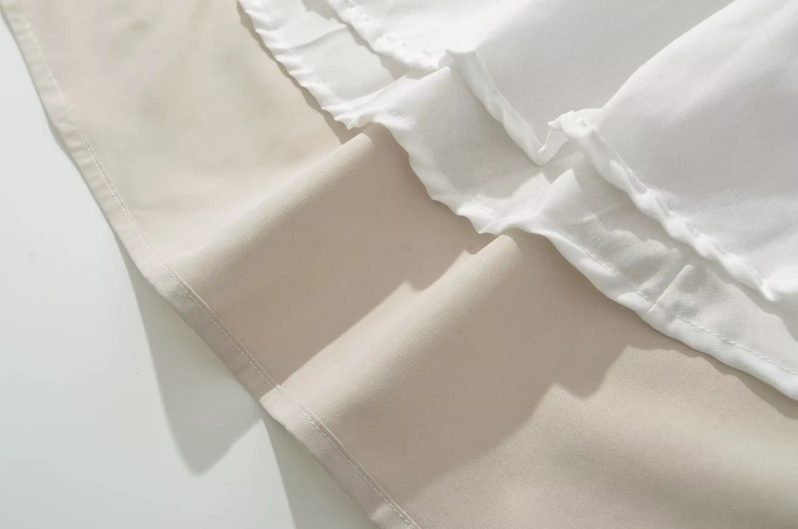 Backless Pleated Low-Waist A-Line Midi Dress