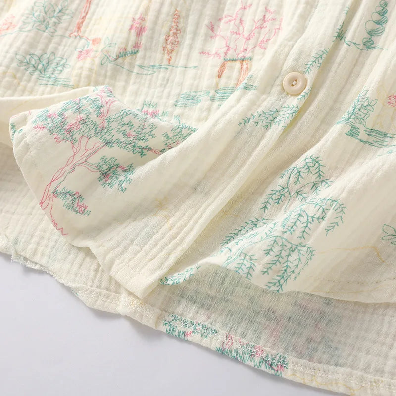 Women’s 100% Cotton Pajama Set