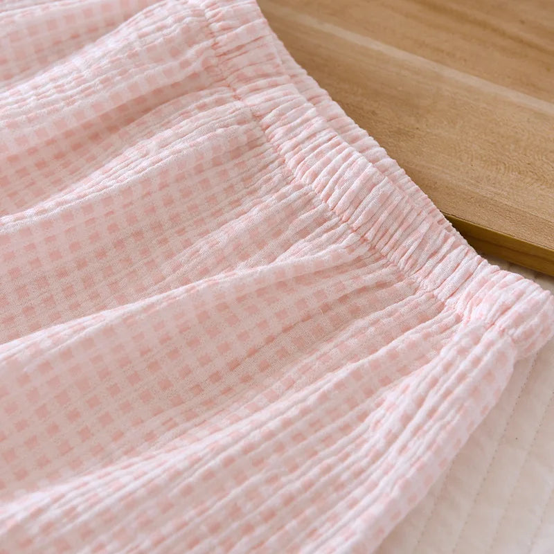 Women’s Soft Cotton Crepe Summer Pajama Set