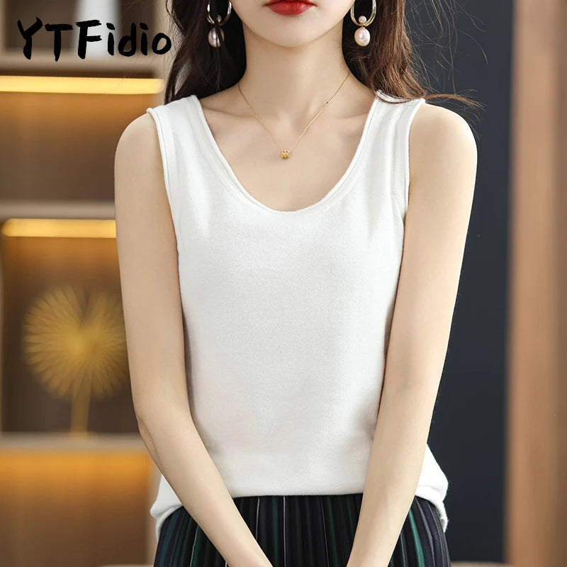 Cotton Sleeveless Tank Top