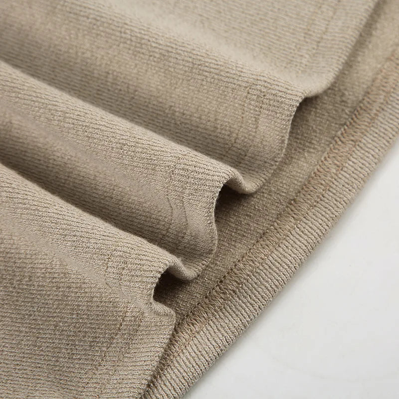 Patchwork Knit Short Dress