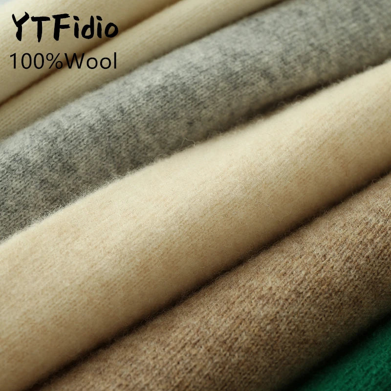 Wool V-Neck Sleeveless Knit