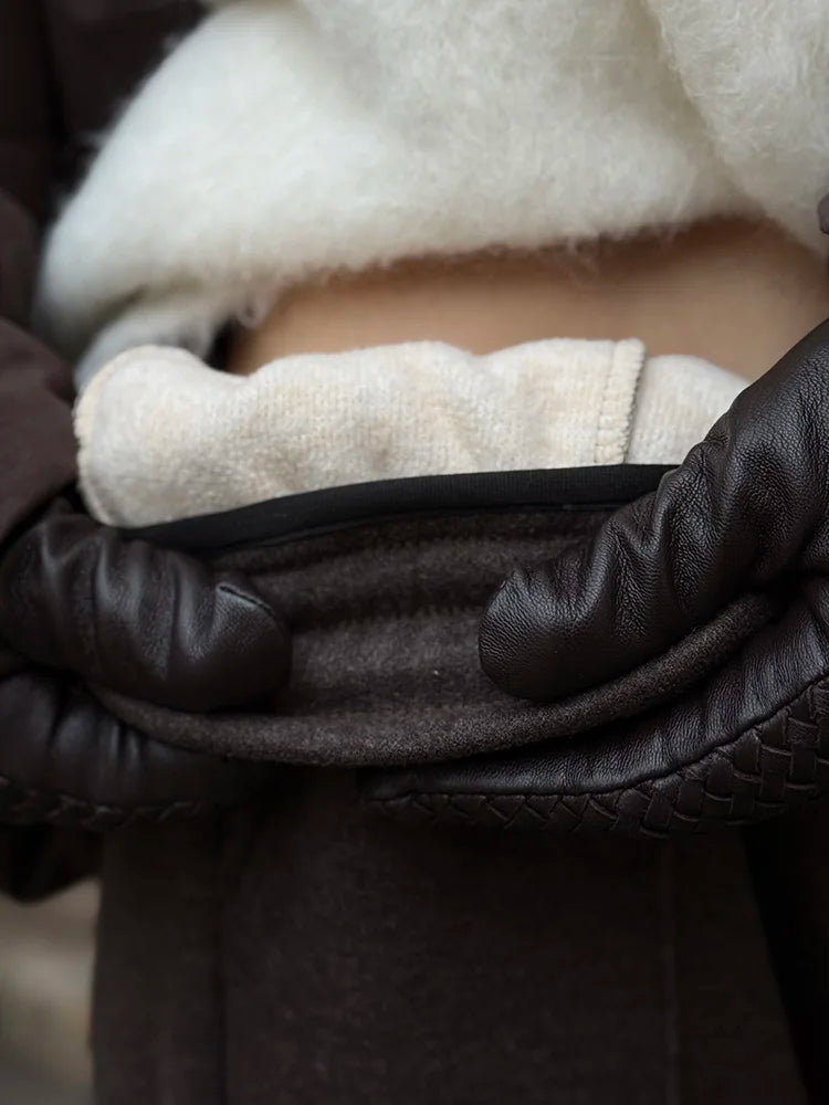 High Waist Wide-Leg Trousers