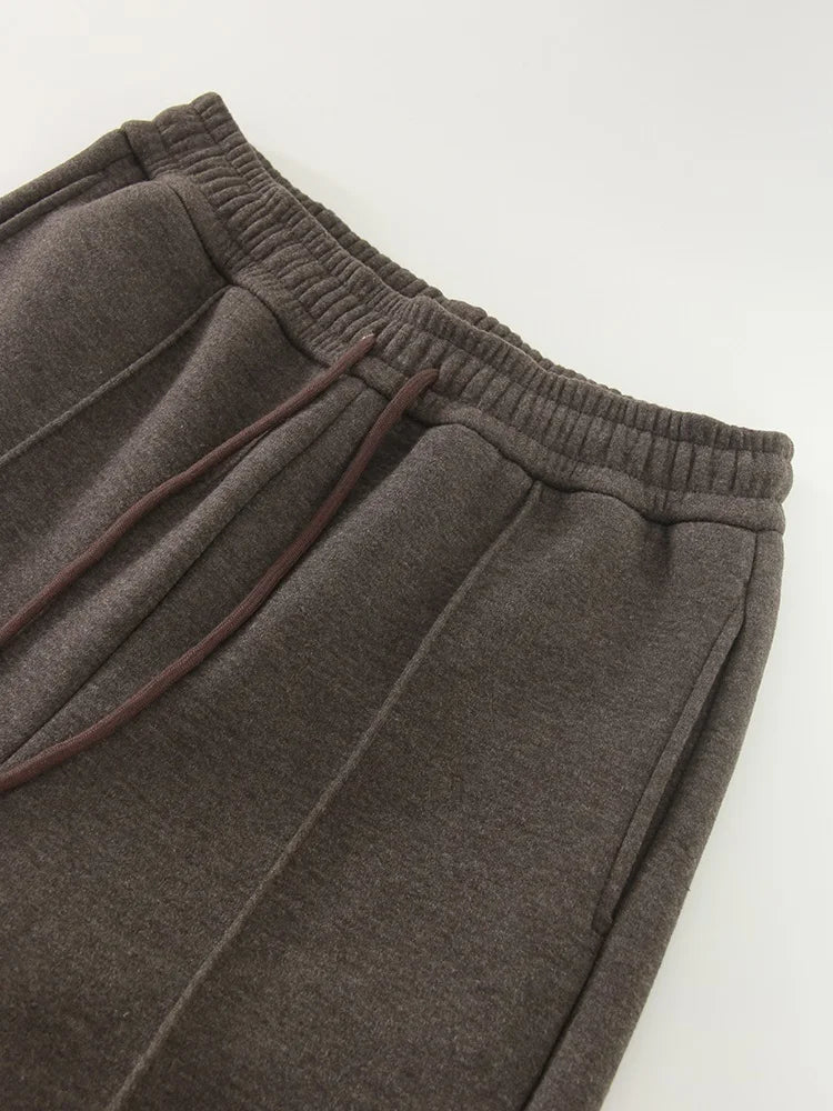 High Waist Wide-Leg Trousers