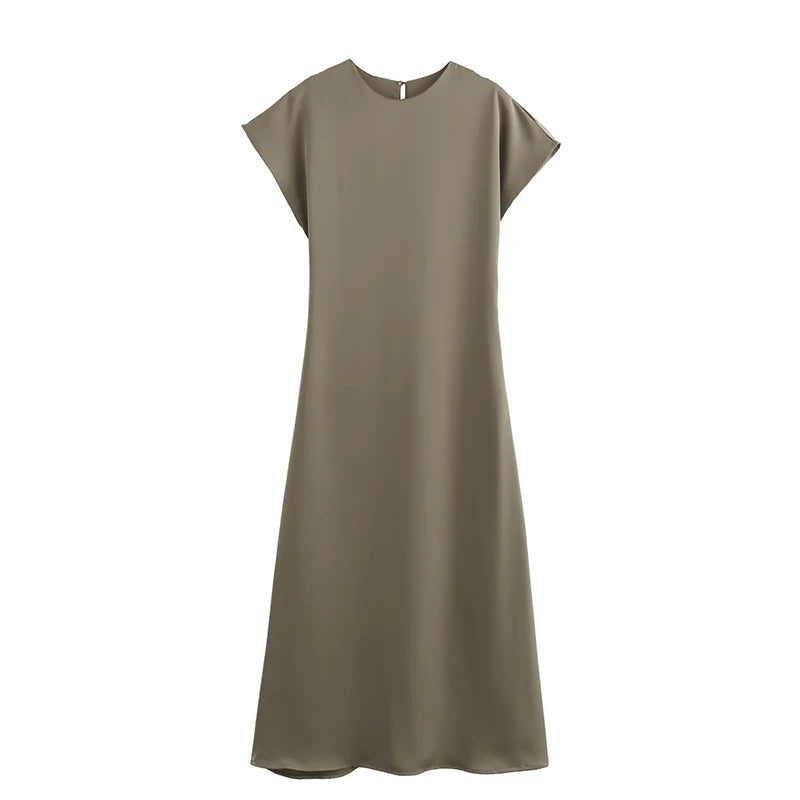 allvariants:: Green dress on a white background