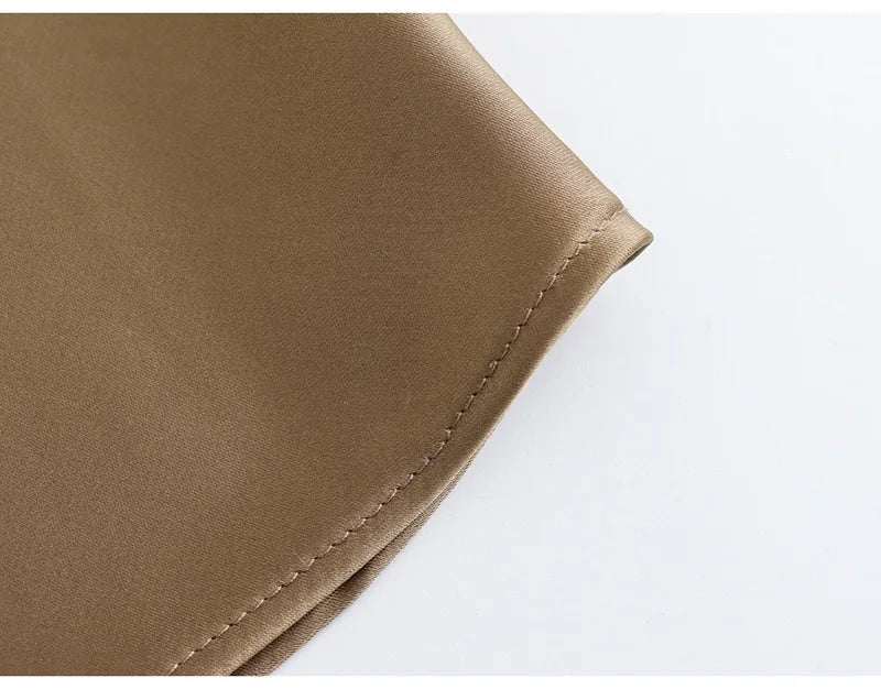 Elegant Satin Maxi Dress