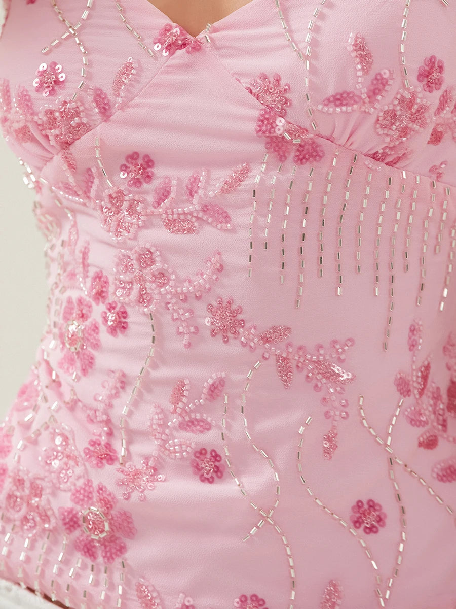 Women’s Chiffon Beaded Camisole