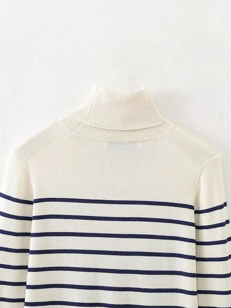 Classic Turtleneck Knit Sweater