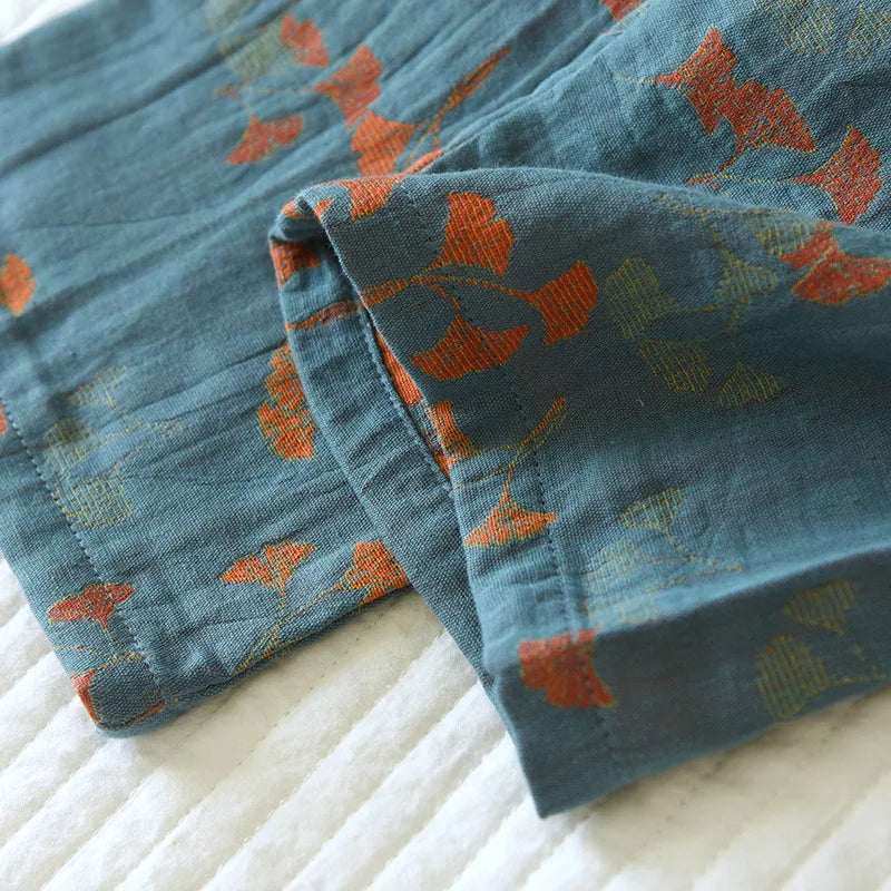 Women’s Cotton Jacquard Pajama Set