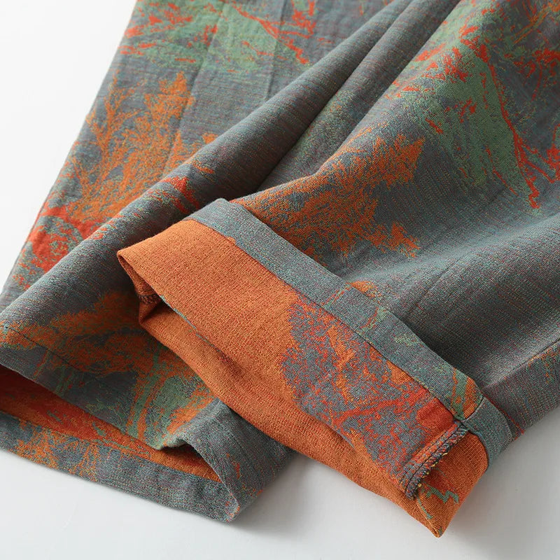 Women’s 100% Cotton Jacquard Pajama Set