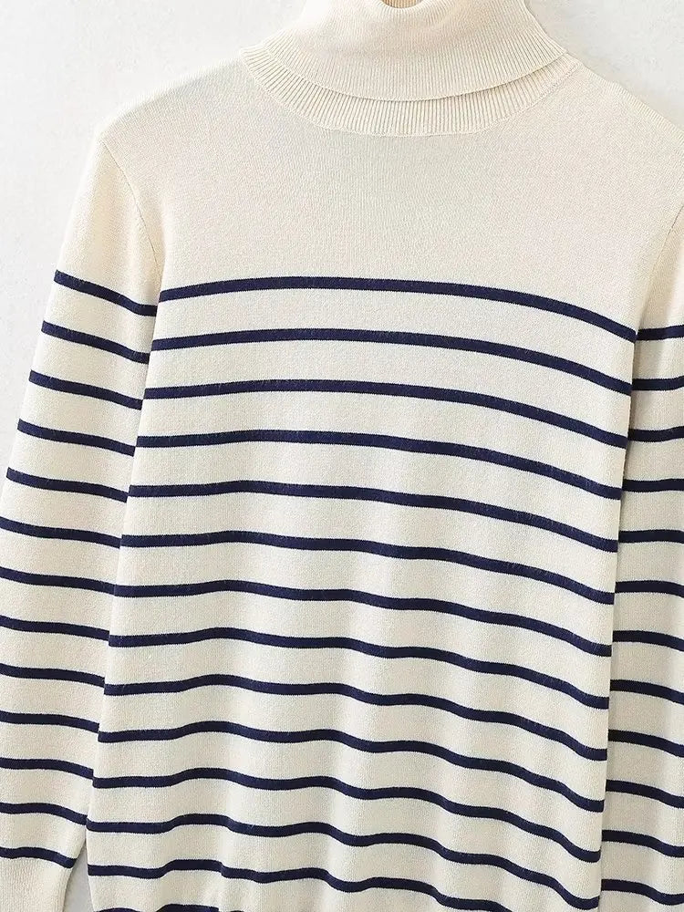 Classic Turtleneck Knit Sweater