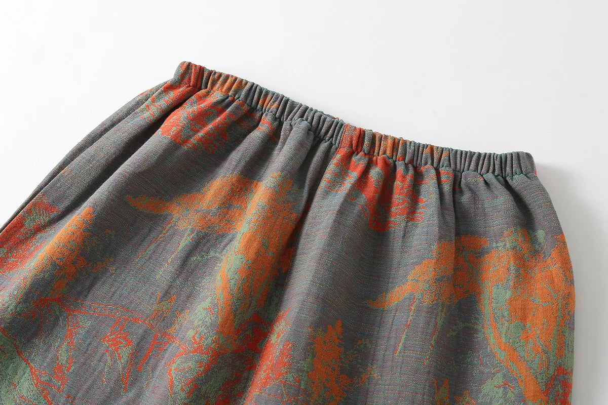 Women’s 100% Cotton Jacquard Pajama Set