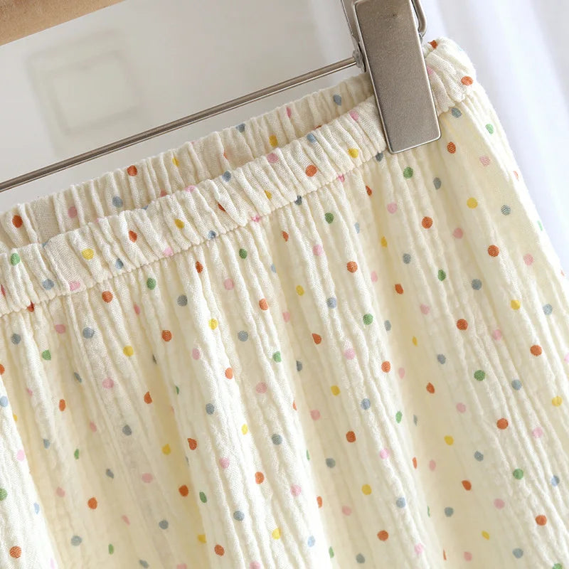 Women’s Cotton Crepe 3-Piece Pajama Set