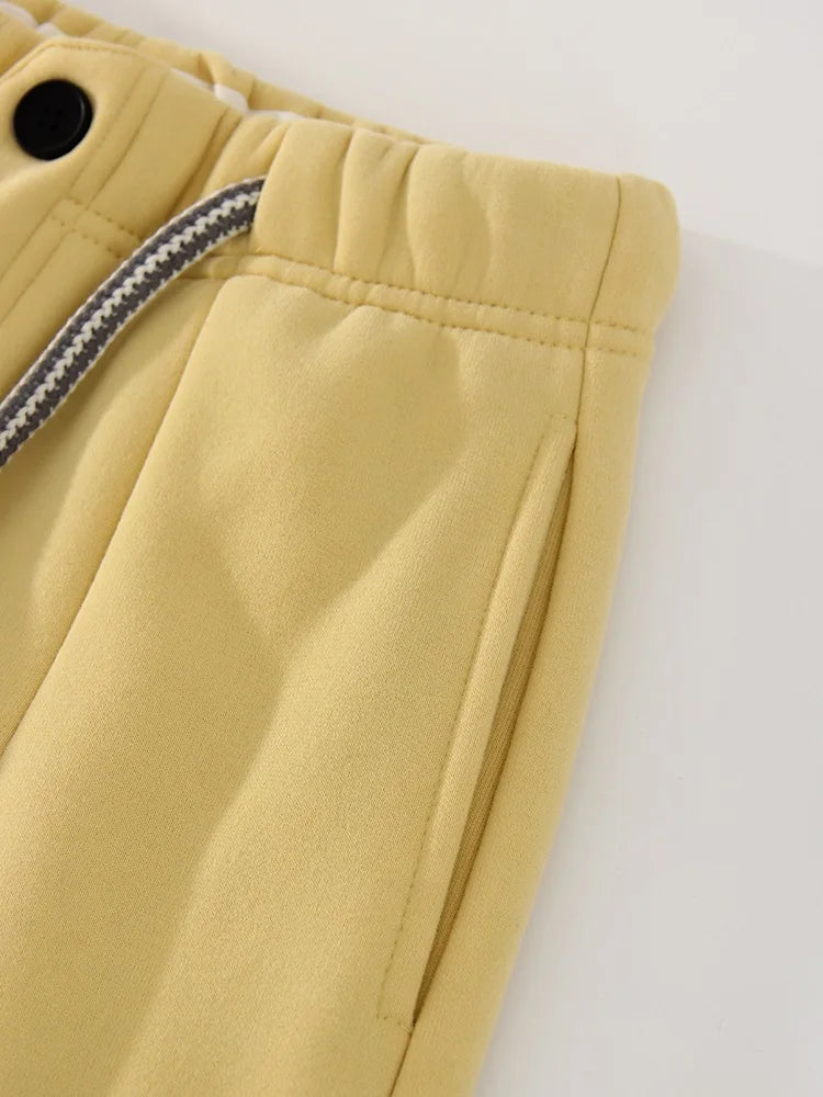 Wide-Leg Fleece Sweatpants