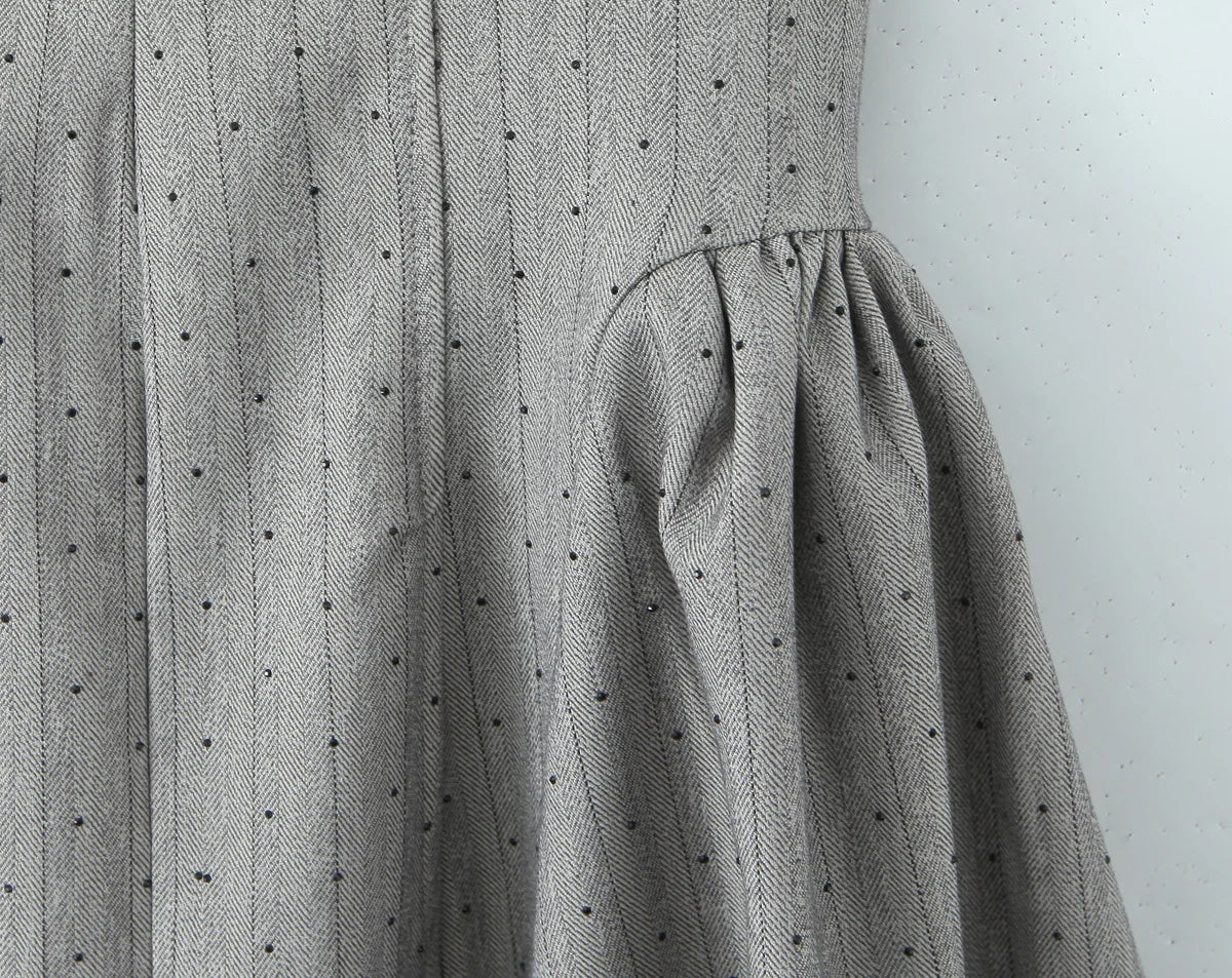 Backless Halter A-Line Mini Dress