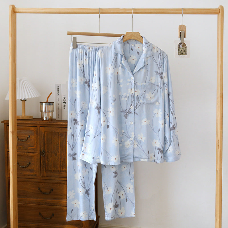 Women’s Cotton-Silk Pajama Set