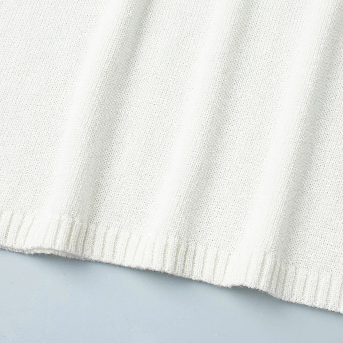 Backless Loose Knit Sweater