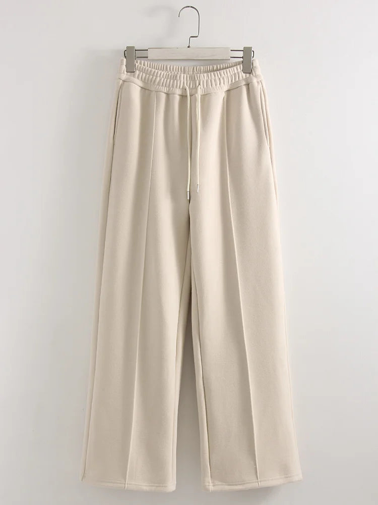 High Waist Wide-Leg Trousers