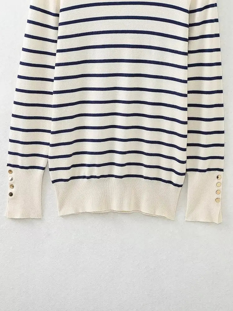 Classic Turtleneck Knit Sweater