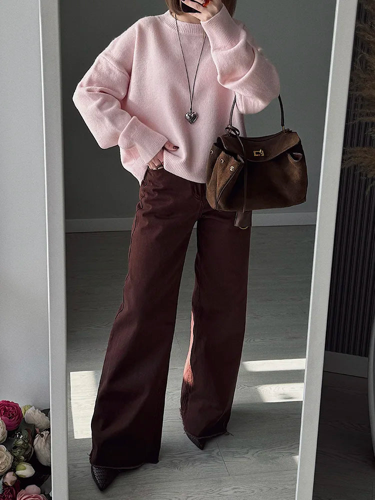 Knit Sweater & Mini Skirt Co-Ord